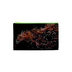 Sea Anemone Coral Underwater Ocean Sea Water Cosmetic Bag (xs) by Wegoenart