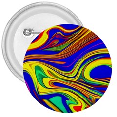 Contemporary Art Fluid Background 3  Buttons by GardenOfOphir