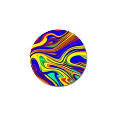 Contemporary Art Fluid Background Golf Ball Marker (10 Pack)