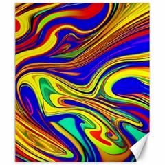 Contemporary Art Fluid Background Canvas 20  X 24  by GardenOfOphir