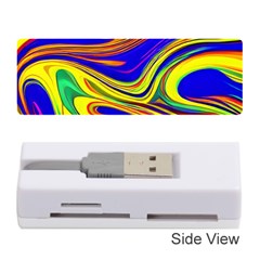 Contemporary Art Fluid Background Memory Card Reader (stick) by GardenOfOphir