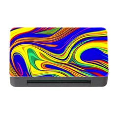 Contemporary Art Fluid Background Memory Card Reader With Cf by GardenOfOphir