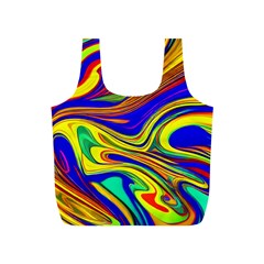 Contemporary Art Fluid Background Full Print Recycle Bag (s) by GardenOfOphir