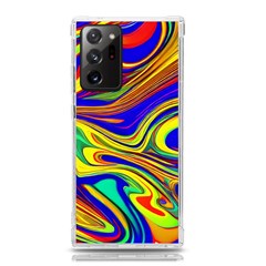 Contemporary Art Fluid Background Samsung Galaxy Note 20 Ultra Tpu Uv Case