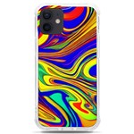 Contemporary Art Fluid Background iPhone 12 mini TPU UV Print Case	 Front