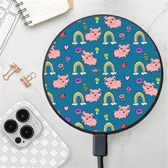 Texture Seamless Sample Digital Scrapbooking Wireless Fast Charger(black)