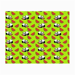 Watermelon Panda Background Wallpaper Small Glasses Cloth by Wegoenart