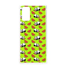 Watermelon Panda Background Wallpaper Samsung Galaxy Note 20 Tpu Uv Case by Wegoenart