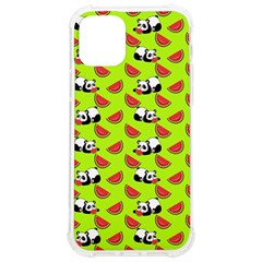 Watermelon Panda Background Wallpaper Iphone 12/12 Pro Tpu Uv Print Case