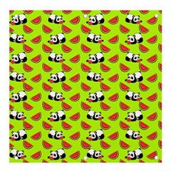 Watermelon Panda Background Wallpaper Banner And Sign 4  X 4  by Wegoenart