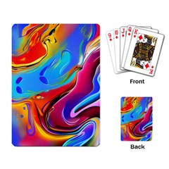 Abstract Fluid Art Playing Cards Single Design (rectangle) by GardenOfOphir