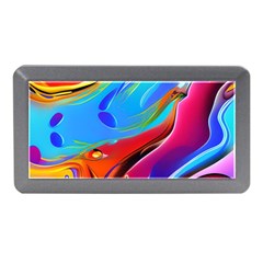 Abstract Fluid Art Memory Card Reader (mini) by GardenOfOphir