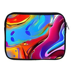 Abstract Fluid Art Apple Ipad 2/3/4 Zipper Cases by GardenOfOphir