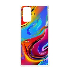 Abstract Fluid Art Samsung Galaxy Note 20 Tpu Uv Case