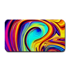 Fluid Art Pattern Medium Bar Mat by GardenOfOphir