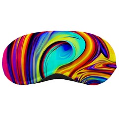 Fluid Art Pattern Sleeping Mask by GardenOfOphir