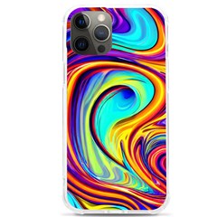 Fluid Art Pattern Iphone 12 Pro Max Tpu Uv Print Case by GardenOfOphir