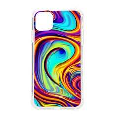 Fluid Art Pattern Iphone 11 Tpu Uv Print Case by GardenOfOphir