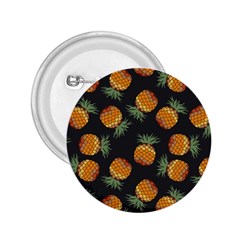 Pineapple Background Pineapple Pattern 2 25  Buttons by Wegoenart