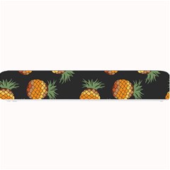 Pineapple Background Pineapple Pattern Small Bar Mat by Wegoenart