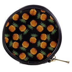 Pineapple Background Pineapple Pattern Mini Makeup Bag by Wegoenart