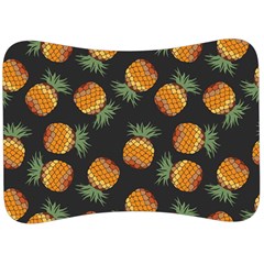 Pineapple Background Pineapple Pattern Velour Seat Head Rest Cushion by Wegoenart