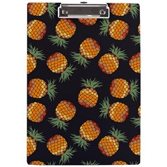 Pineapple Background Pineapple Pattern A4 Acrylic Clipboard by Wegoenart