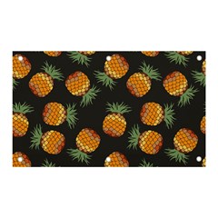 Pineapple Background Pineapple Pattern Banner And Sign 5  X 3  by Wegoenart