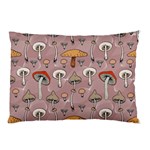 Mushrooms Autumn Fall Pattern Seamless Decorative Pillow Case (Two Sides) Front