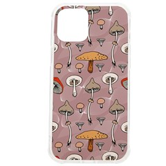 Mushrooms Autumn Fall Pattern Seamless Decorative Iphone 12 Pro Max Tpu Uv Print Case