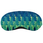 Christmas Trees Pattern Digital Paper Seamless Sleeping Mask Front