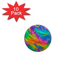 Marble Art Pattern 1  Mini Magnet (10 Pack)  by GardenOfOphir