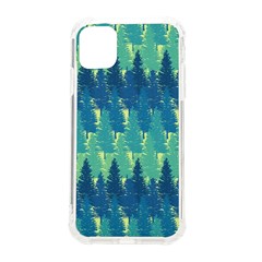 Christmas Trees Pattern Digital Paper Seamless Iphone 11 Tpu Uv Print Case