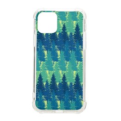 Christmas Trees Pattern Digital Paper Seamless Iphone 11 Pro 5 8 Inch Tpu Uv Print Case by Wegoenart