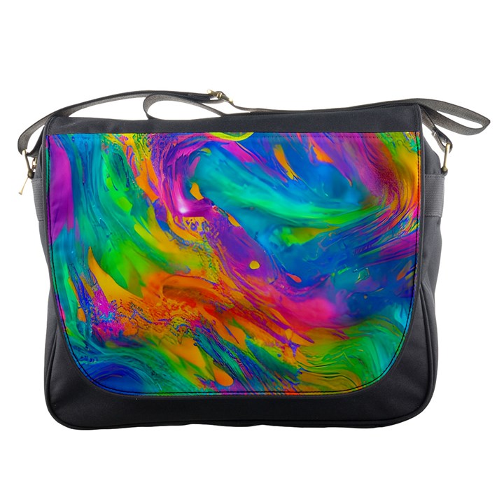 Marble Art Pattern Messenger Bag