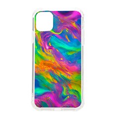 Marble Art Pattern Iphone 11 Tpu Uv Print Case by GardenOfOphir