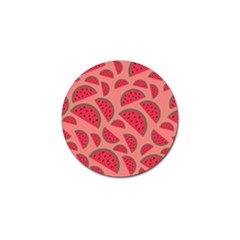 Watermelon Red Food Fruit Healthy Summer Fresh Golf Ball Marker (4 Pack) by Wegoenart