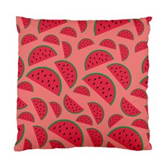 Watermelon Red Food Fruit Healthy Summer Fresh Standard Cushion Case (one Side) by Wegoenart