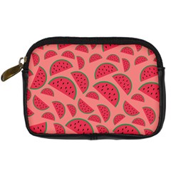 Watermelon Red Food Fruit Healthy Summer Fresh Digital Camera Leather Case by Wegoenart