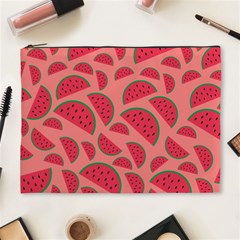 Watermelon Red Food Fruit Healthy Summer Fresh Cosmetic Bag (xl) by Wegoenart