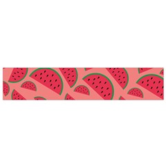 Watermelon Red Food Fruit Healthy Summer Fresh Small Premium Plush Fleece Scarf