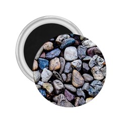 Stone Texture Nature Background Rocks Pebbles 2 25  Magnets by Wegoenart