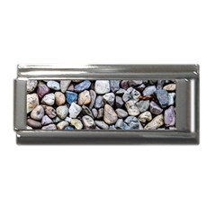 Stone Texture Nature Background Rocks Pebbles Superlink Italian Charm (9mm)