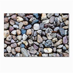 Stone Texture Nature Background Rocks Pebbles Postcard 4 x 6  (pkg Of 10) by Wegoenart