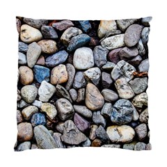 Stone Texture Nature Background Rocks Pebbles Standard Cushion Case (two Sides) by Wegoenart