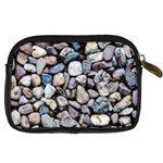 Stone Texture Nature Background Rocks Pebbles Digital Camera Leather Case Back