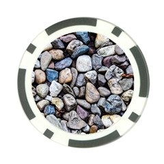 Stone Texture Nature Background Rocks Pebbles Poker Chip Card Guard (10 Pack) by Wegoenart