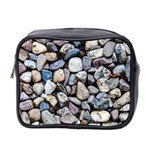 Stone Texture Nature Background Rocks Pebbles Mini Toiletries Bag (Two Sides) Front