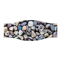 Stone Texture Nature Background Rocks Pebbles Stretchable Headband by Wegoenart