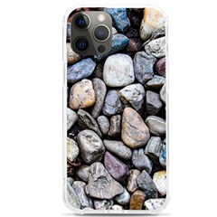 Stone Texture Nature Background Rocks Pebbles Iphone 12 Pro Max Tpu Uv Print Case by Wegoenart